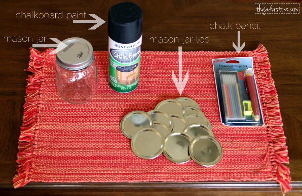 Chalkboard Mason Jar Lids Chalkboard Mason Jar Lids